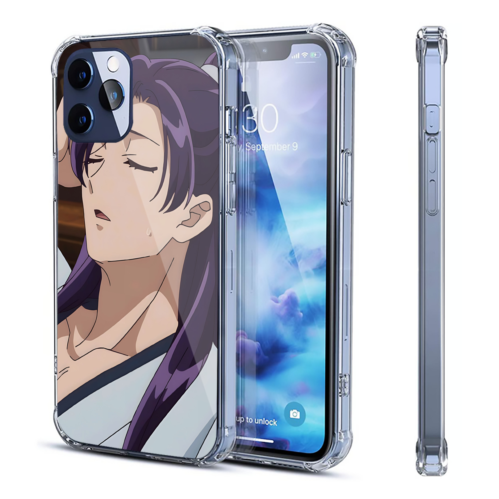（画像用） 薬屋のひとりごと The Apothecary Diaries 【iPhone 12シリーズ対応】透明スマホケース（クリアソフトケース）